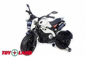 Мотоцикл Moto Sport YEG2763, белый (ToyLand, DLS01_белый)